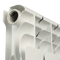 Радиатор биметаллический Rommer Profi BM 500 BI500-80-80-150 RBM-1210-050010, 10 секций (RAL9016)