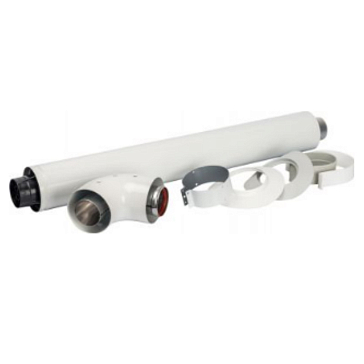 Изображение товара Коаксиальный комплект Stout SCA-6010-230850 (60/100, 850 мм, совместим Vaillant Pro, Plus, Protherm Пантера, Гепард)