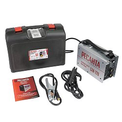 Инверторный сварочный аппарат Ресанта САИ 220 в кейсе