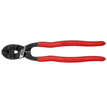 Изображение товара Болторез компактный Knipex CoBolt XL KN-7101250, 250 мм, обливные ручки