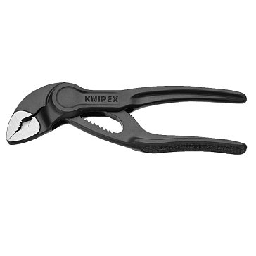 Изображение товара Клещи переставные Knipex Cobra XS KN-8700100BK, зев 28 мм, длина 100 мм, фосфатированные