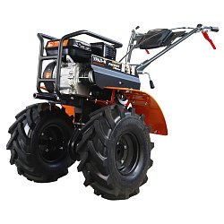 Мотоблок Patriot УРАЛ М высокоскоростной (цепной редуктор, колеса EXTREME 440107007, реверс)