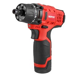 Аккумуляторная дрель-шуруповерт Wortex BD 1215 LiSET 1326470, в чемодане