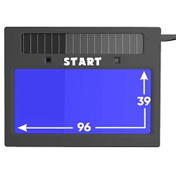 Маска сварщика хамелеон Start-Master 51ST605 c АСФ 605, черный глянец