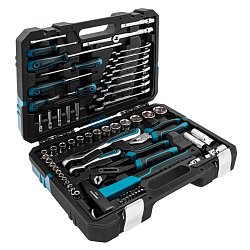 Набор инструментов Gross 14156 (76 предметов, CrV 1/4", 1/2")