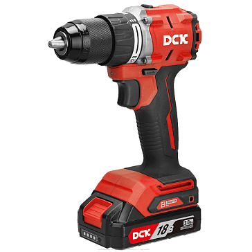 Изображение товара Аккумуляторная дрель-шуруповерт DCK KDJZ2060i TYPE AM бесщеточная ударная 18В