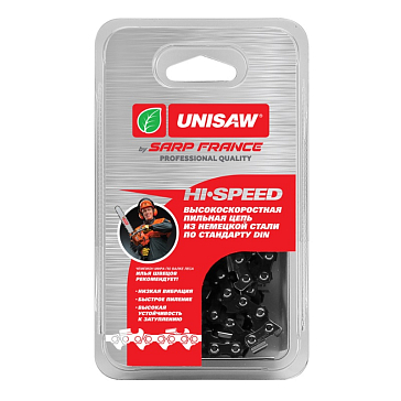 Изображение товара Цепь для пилы Unisaw SE1S50DL 14 дюймов 3/8 1.1 мм 50 звеньев Россия