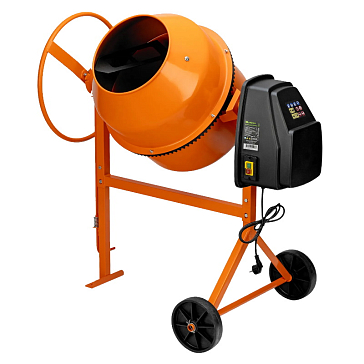 Изображение товара Бетоносмеситель Сибртех БСН-130П 95516, мощность 500 Вт, полиамидный венец