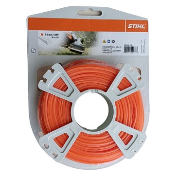 Изображение товара Леска для триммеров Stihl 00009303340-48 2.4 мм 48 м