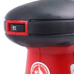 Орбитально-шлифовальная машина по дереву Зубр ЗОШМ-450-125 (работа с пылесосом, вес 2 кг)