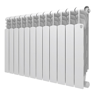 Изображение товара Биметаллический радиатор Royal Thermo Revolution 12 секций 19 м² белый
