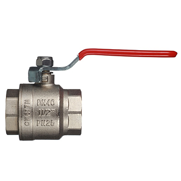 Изображение товара Кран шаровой Valtec BASE VT.214.N.08 (ВР-ВР, 1 1/2", стальная рукоятка, Ру 25)