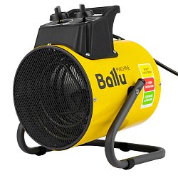 Бытовая электрическая тепловая пушка Ballu BHP-PE2-3 (производительность 260 м3/час, мощность 3 кВт, спиральный ТЭН)