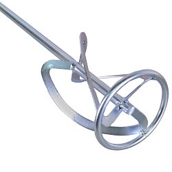 Насадка-миксер оцинкованная Вихрь 73/3/7/8, 120х600 мм, М14 для строительных смесей