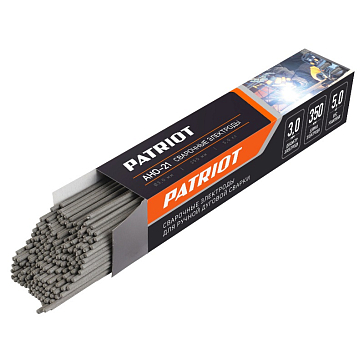 Изображение товара Электроды сварочные Patriot 605012235 АНО-21 3 мм 350 мм 5 кг