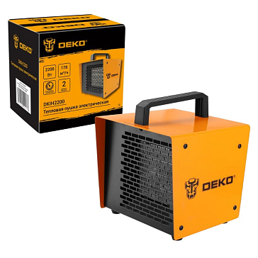 Изображение товара Тепловая пушка электрическая Deko DKIH2200 082-1008, 2200Вт