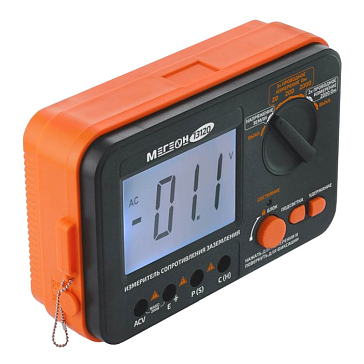 Изображение товара Омметр Мегеон 13120 00000003030 для измерения сопротивления заземления