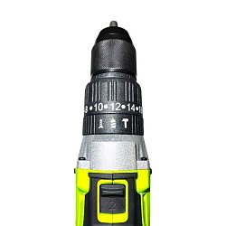 Дрель-шуруповерт ударная аккумуляторная Greenworks 3704107 24В (без АКБ и ЗУ)