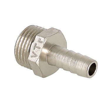 Изображение товара Штуцер для присоединения шланга Valtec VTr.650.N.0414 латунь хромированный