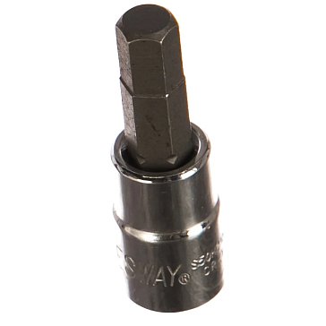 Изображение товара Насадка торцевая Jonnesway S50H2106 047900, 1/4"DR с вставкой-битой, H6, 37 мм