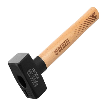 Изображение товара Кувалда Denzel 11018 1000 г кованая головка буковая рукоятка Германия