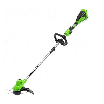 Изображение товара Триммер аккумуляторный Greenworks 2112207, 40V, 38 см, без АКБ и ЗУ