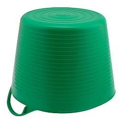 Ведро Сибртех 67506, гибкое, сверхпрочное, 40 л, зеленое