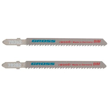 Изображение товара Полотна для электролобзика Gross 78282, Проф. лин, 2 шт.( 3101F - T101BF )