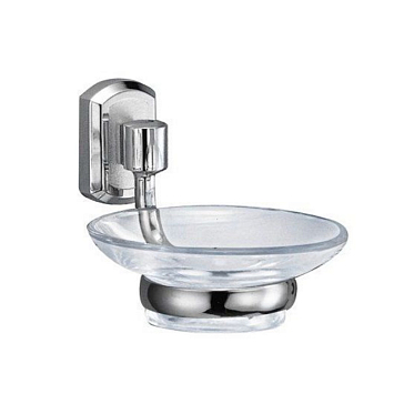 Изображение товара Мыльница WasserKRAFT Oder K-3029 хром из металла для ванной и кухни