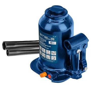 Изображение товара Домкрат гидравлический бутылочный Stels 51149 6т телескопический 180-410 мм