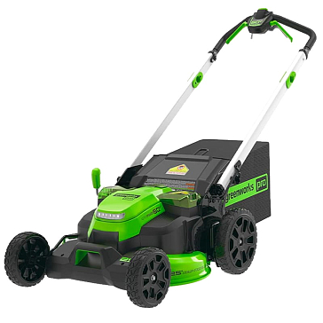 Изображение товара Аккумуляторная газонокосилка Greenworks 2519107 60V 61 см самоходная бесщеточная