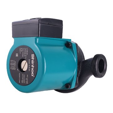 Изображение товара Циркуляционный насос Shinhoo BASIC S 25-8S с гайками для отопления