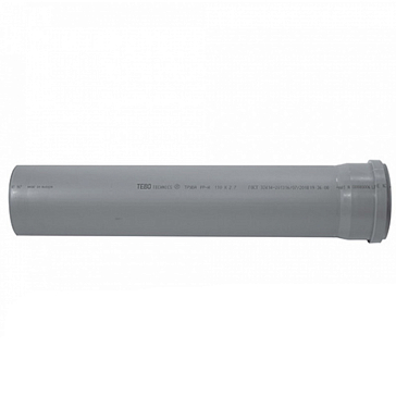 Изображение товара Труба канализационная Tebo ПП 110x500