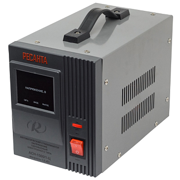 Изображение товара Стабилизатор напряжения Ресанта АСН 1500/1-Ц 63/6/3 на домашнюю сеть (1500вт, напольный)