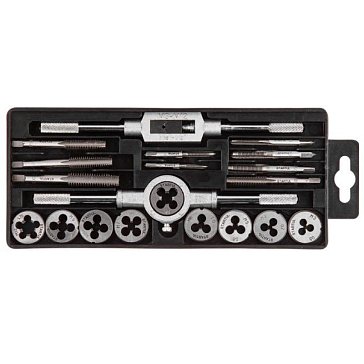 Изображение товара Набор метчиков и плашек Startul MASTER ST9301 20 предметов для метрической резьбы