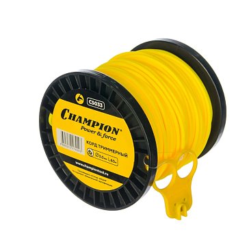 Изображение товара Леска для триммера Champion C5033, 3 мм, 60 м, звезда, Россия