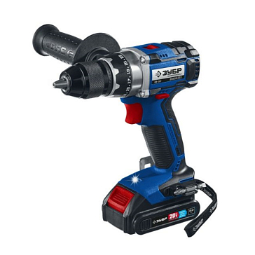 Изображение товара Дрель-шуруповерт Зубр Профессионал DB-201-22 с 2 АКБ