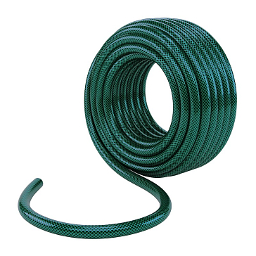 Изображение товара Шланг поливочный Palisad 67468 25 м армированный ПВХ зеленый
