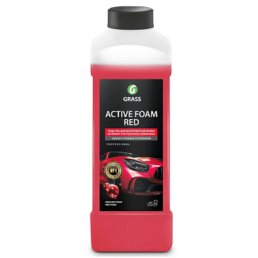 Изображение товара Активная пена Grass Active Foam Red 1 кг - профессиональный автошампунь для чистки кузова