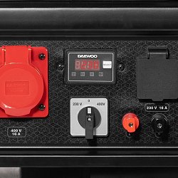 Бензиновый генератор Daewoo GDA 9500DPE-3 с функцией Dual Power
