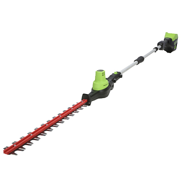 Изображение товара Кусторез штанговый аккумуляторный Greenworks 2301107, 60 В, 51 см, бесщеточный, без АКБ и ЗУ