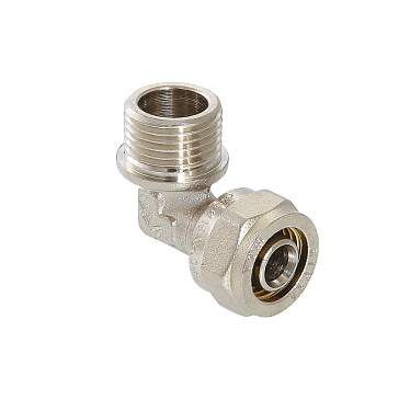 Изображение товара Угольник обжимной с переходом на НР Valtec 20 х 1/2" VTm.353.N.002004