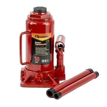 Изображение товара Домкрат Sparta 50325, 10т гидравлический бутылочный h=200-385мм