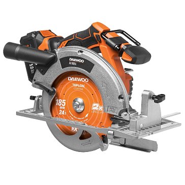 Изображение товара Аккумуляторная дисковая пила Daewoo DAS 1821Li SET 21 В, 185 мм, профессиональная