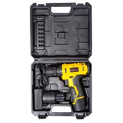 Дрель-шуруповерт аккумуляторная Eurolux ДА-12/2Li 72/14/38