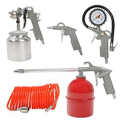 Компрессор Patriot Euro 50-260K 525306316 + набор пневмоинструмента Kit 5В