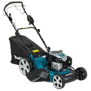 Изображение товара Бензиновая газонокосилка Makita PLM5113N2 с функцией мульчирования