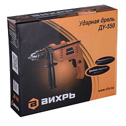 Дрель ударная Вихрь ДУ-550 72/8/1