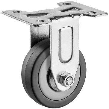 Изображение товара Колесо неповоротное Зубр 30956-50-F для строительных работ 70x65x50 мм