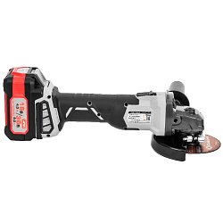 Аккумуляторная угловая шлифмашина Интерскол УШМ-125/36В 816.2.2.70 (2xLi-ion, 2,0 Ач, ЗУ, кейс)